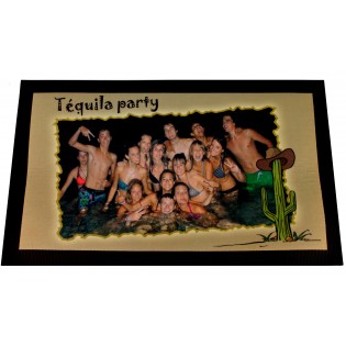 Tapis de bar personnalisé