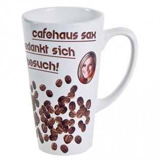 Grande tasse Conique personnalisée