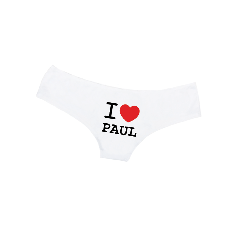 Culotte brésilienne personnalisée Culotte brésilienne personnalisée