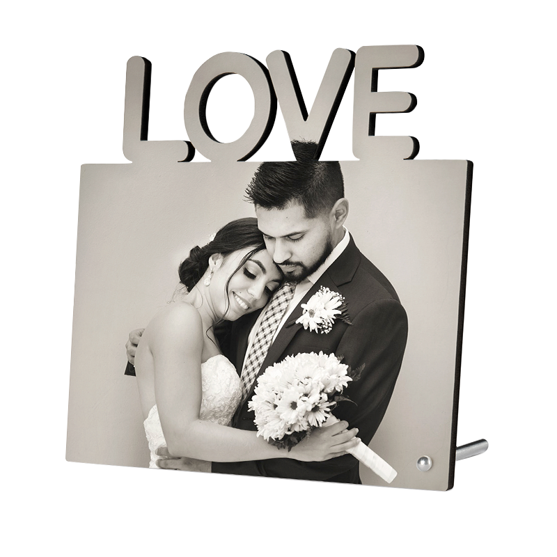 Cadre photo Love personnalisé Cadre photo Love personnalisé