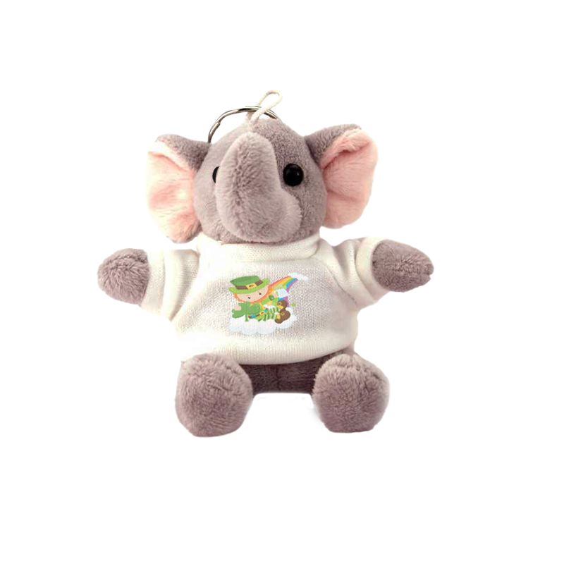 Porte Clef Peluche Eléphant personnalisé Porte Clef Peluche Eléphant personnalisé