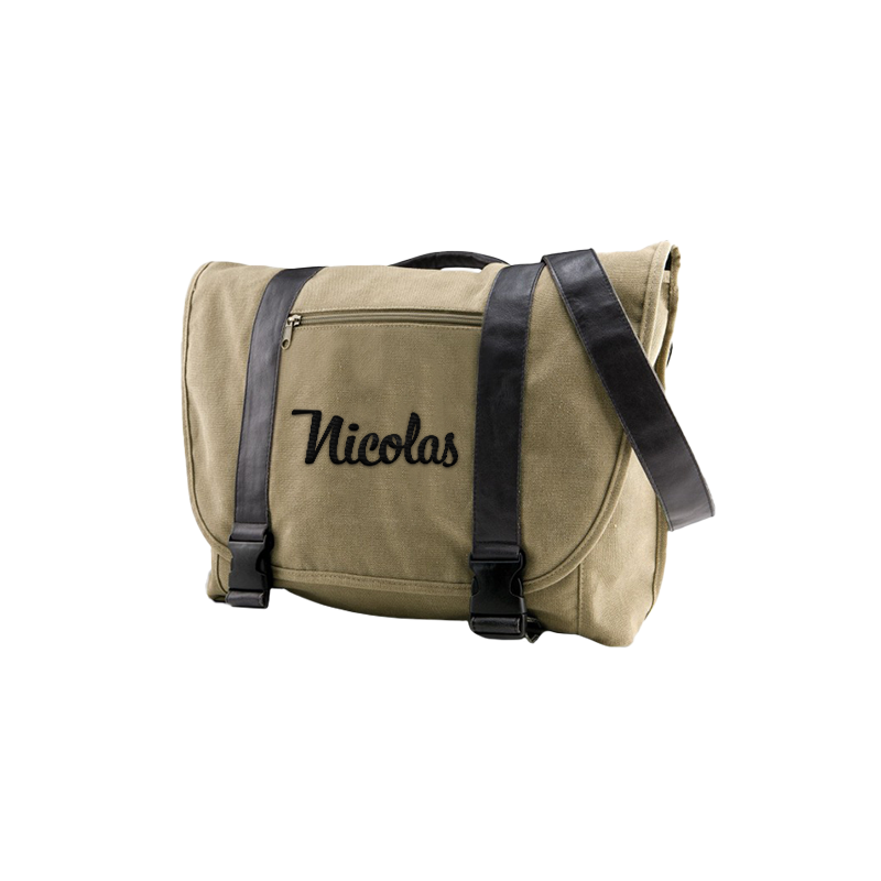 Sac Messenger Grand Format brodé Sac Messenger Grand Format brodé