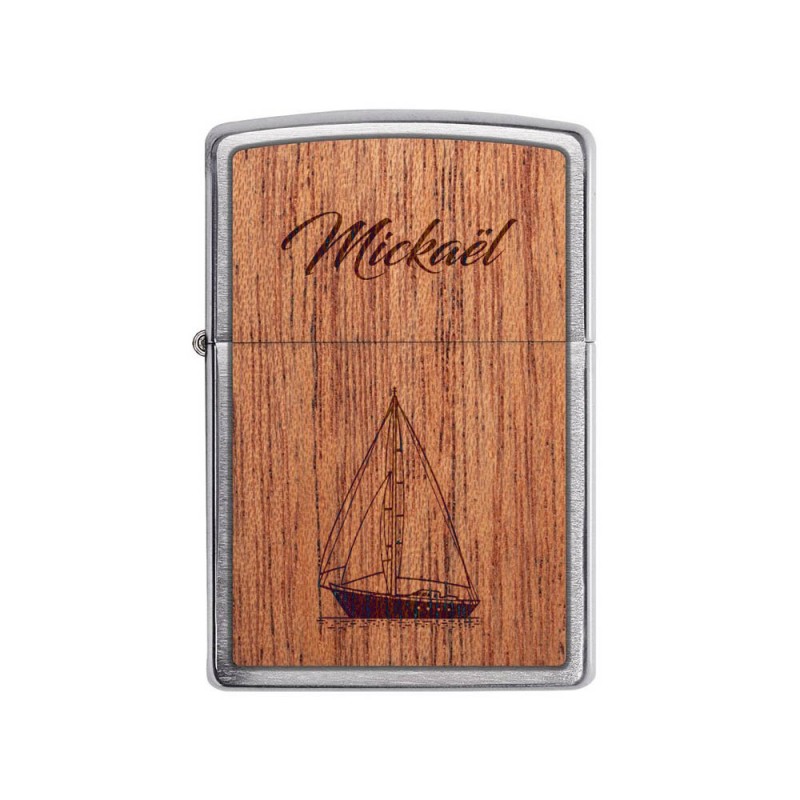 Briquet tempête ZIPPO personnalisé par gravure | Modèle Bateau Briquet tempête ZIPPO personnalisé par gravure | Modèle Bateau