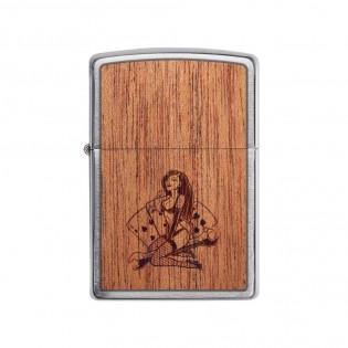 Briquet tempête ZIPPO personnalisé par gravure | Modèle Pinup