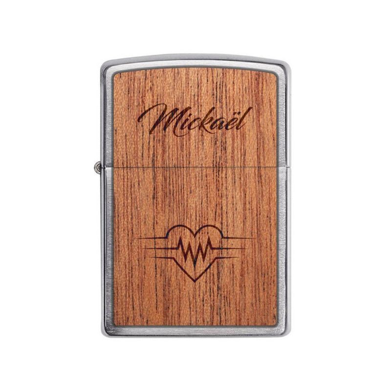 Briquet tempête ZIPPO personnalisé par gravure | Modèle Electro Briquet tempête ZIPPO personnalisé par gravure | Modèle Electro