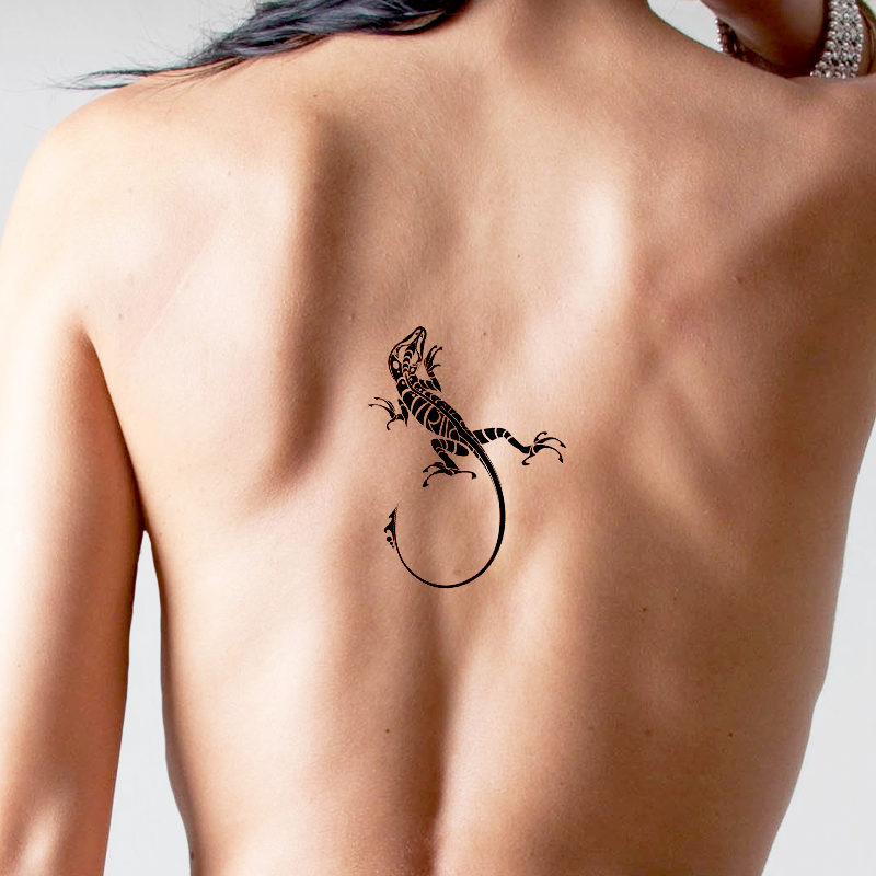 Tatouage temporaire personnalisé Omoplate/Bas du Dos | 15x20CM Tatouage temporaire personnalisé Omoplate/Bas du Dos | 15x20CM